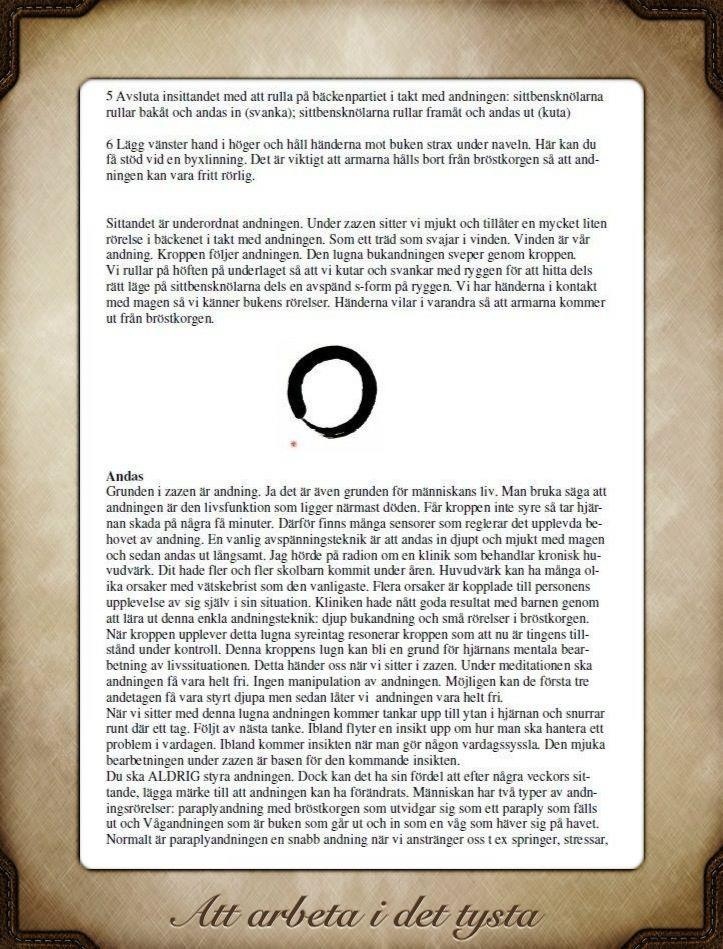  ”Att arbeta i det tysta” – att förändras i sig själv och i vår kyrka  